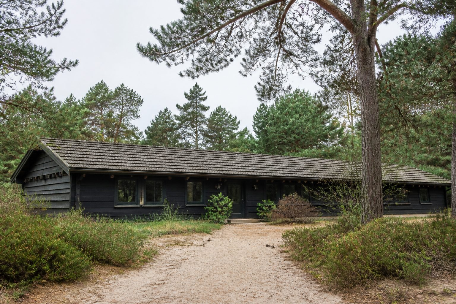Langhuis aan het pad